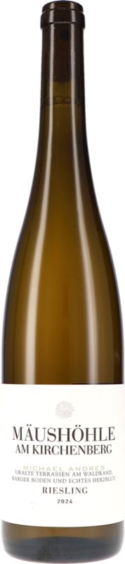 Michael Andres - Riesling Deidesheimer Mäushöhle am Kirchenberg Deutscher Qualitätswein trocken 2024 - BIO
